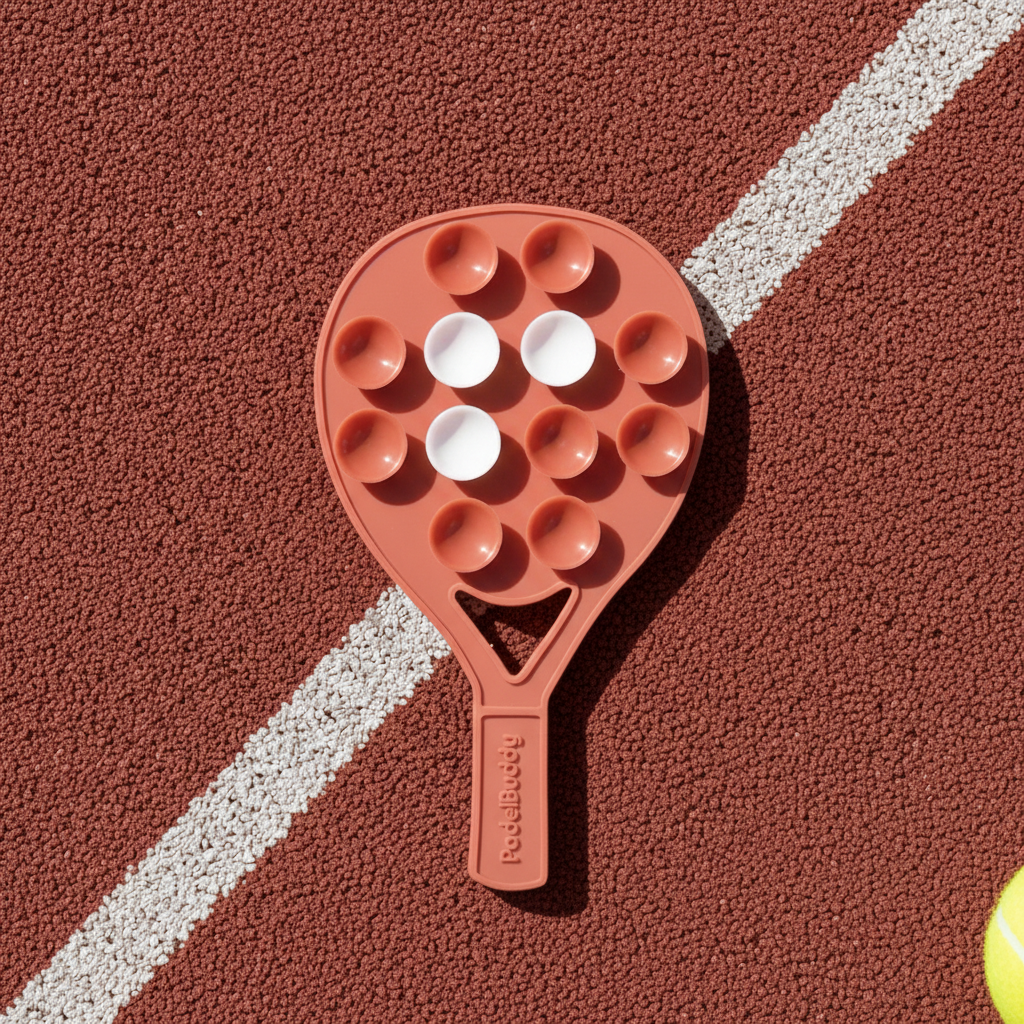 PadelBuddy – Soporte de Celular con Ventosas